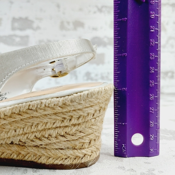 New Bella Vita Espadrille Cheerful Black Wedge Sandals O253 - Picture 9 of 12